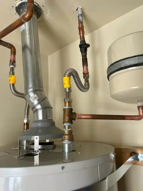 Water heater installation and plumbing repair in West Jupiter Camping Resort